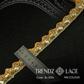 Fancy Lace: JIL-2014 - 9 MTR | Trendz Lace